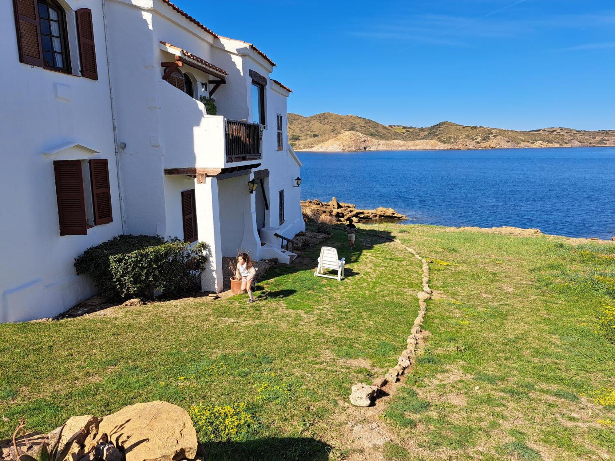 Casa Con Jardin ,Vistas Al Mar Y Atardecer En Playas De Fornells Lejlighed Es Mercadal Eksteriør billede